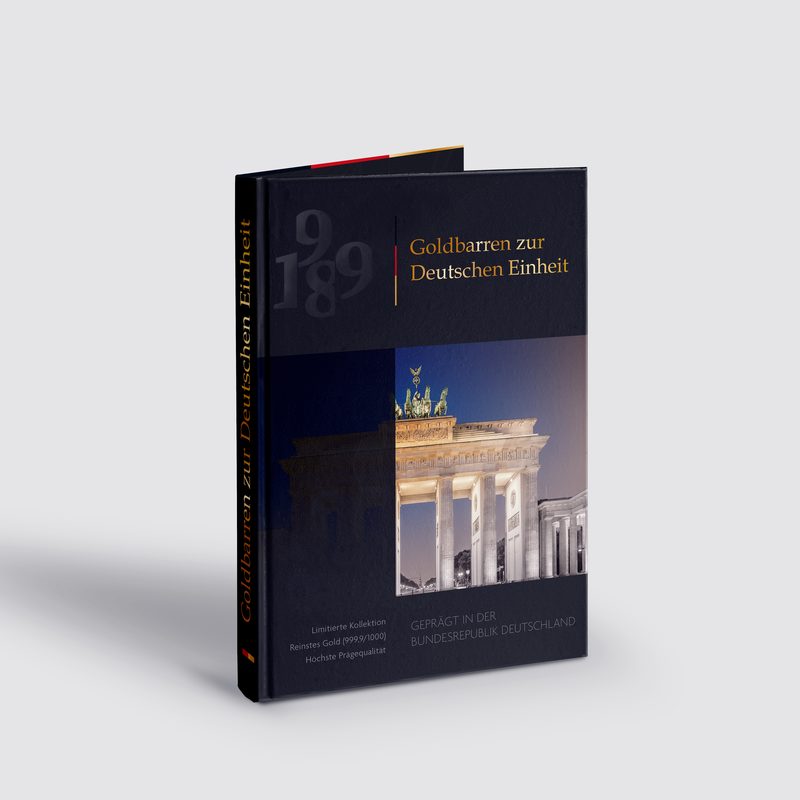 Album Goldbarren Deutsche Einheit